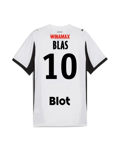 Stade Rennais Ludovic Blas #10 Replika Borta Kläder 2025-26 Kortärmad Stade Rennais Ludovic Blas #10 Replika Borta Kläder 2025-26 Kortärmad